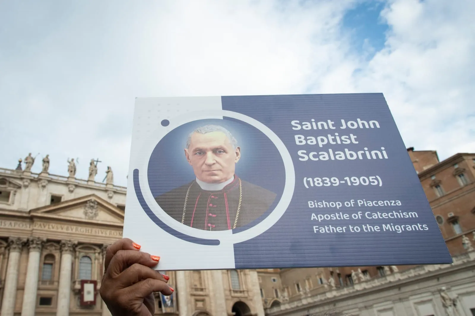Canonization Day Scalabrini